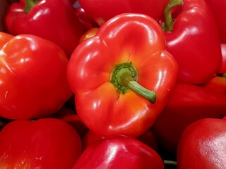 red bell peppers