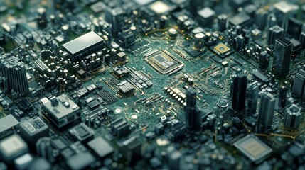 Strategic Alliances in Semiconductor Supply Chain, visualizing collaborations between technology companies and governments on a digital map, highlighting key partnerships and networks