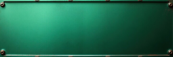 Abstract green and black metal background with a sleek and modern industrial look, unique, surface, design