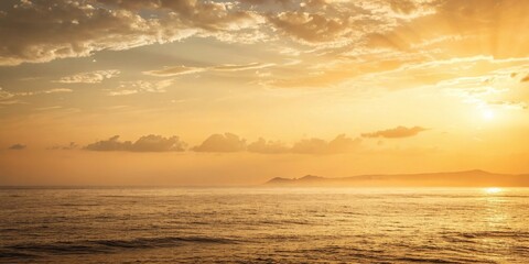 Fototapeta premium Soft golden hues on a gradient background, visual interest, calming, color gradient, texture, peaceful