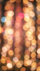 Obraz premium Vibrant bokeh lights blending into a mesmerizing abstract background, dreamy, celebration