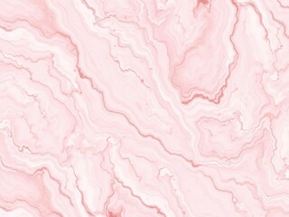 Fototapeta premium Pink and white marble pattern with abstract swirls and veins, minimalist, background, texture