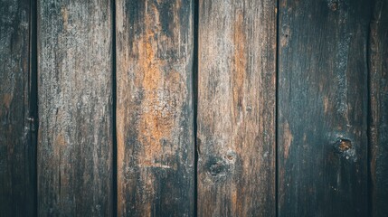 Naklejka premium Old grunge dark textured wooden background , The surface of the old brown wood texture , top view teak wood paneling