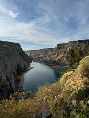 Snake River Canyon at Shoshone Falls