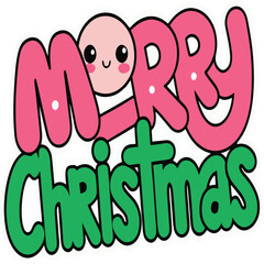 Christmas typography