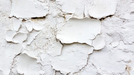 Obraz premium White concrete wall as background