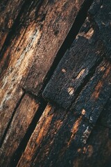 Obraz premium Wood grain close up