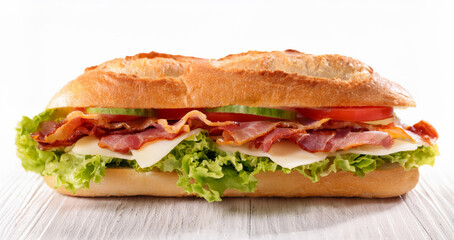 bacon and lettuce sub