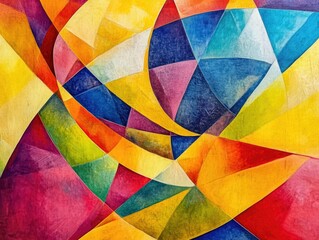 Fototapeta premium Multicolored Abstract Design