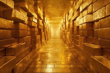 Gold Bar Hallway