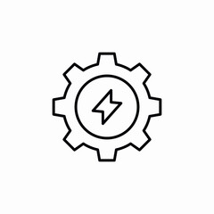 electrcitity service icon sign vector