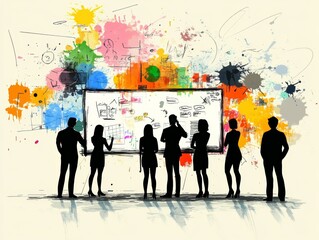 Collaborative Brainstorming inCreative Environment: Teamwork, Innovation, and Inspiration