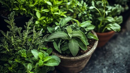 Vibrant Kitchen Garden Abundance, a lush display of fresh herbs and vegetables showcasing the benefits of home-grown produce for enhanced nutrition and healthy living