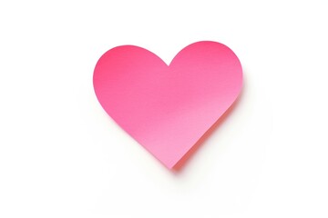 Obraz premium Heart shape white background heart shape.