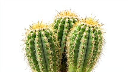 cactus tree isolated on white background