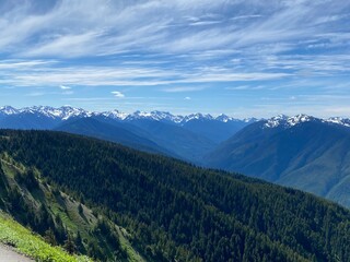 Obraz premium mountain landscape in the summer