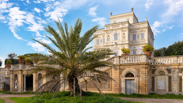 Villa Doria Pamphili - the Casino del Bel Respiro. Rome, Italy