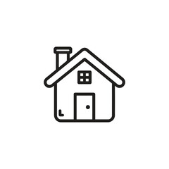 Fototapeta premium Black home icon design vector illustration