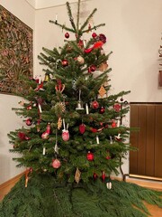 decorated christmas tree