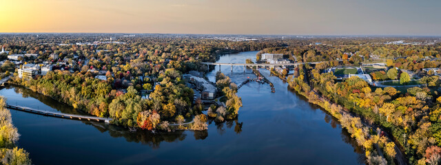 Appleton Wisconsin Fox river view