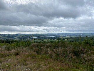 clouds over the lake