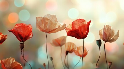 Poppies in Bloom