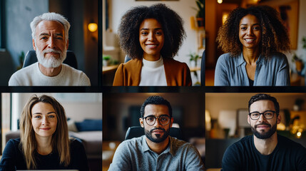 Zoom Meeting from Home Offices