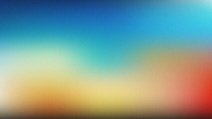 Obraz premium Textured abstract background with a grainy gradient, showcasing a blend of colors for an artistic effect. 