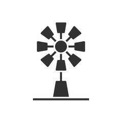 Windmill Icon Sign Symbol Vector