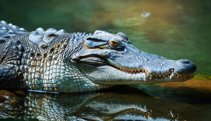Fototapeta premium a Crocodile