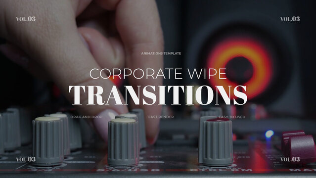 Corporate Wipe Transitions / vol.03