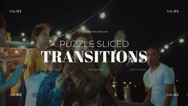 Puzzle Sliced Transitions / vol.04