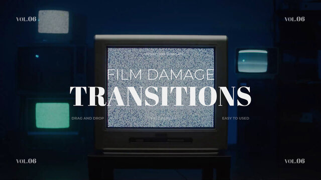 Film Damage Transitions / vol.06