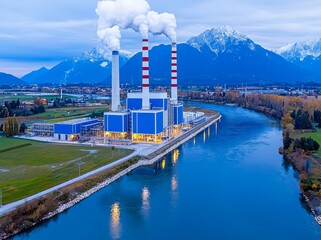 In Asturias, the Soto de ribera combined cycle thermal power plant is undergoing construction.