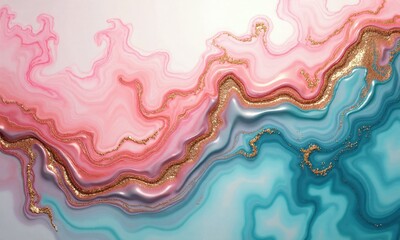 Abstract fluid art marble texture