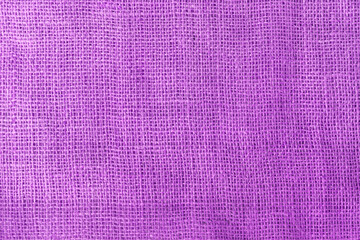 Fototapeta premium texture fabric burlap for sewing pink background color macro