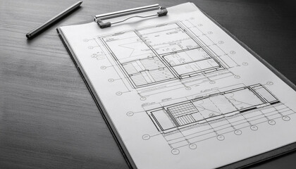 Close-Up of Outline and Planning Concepts