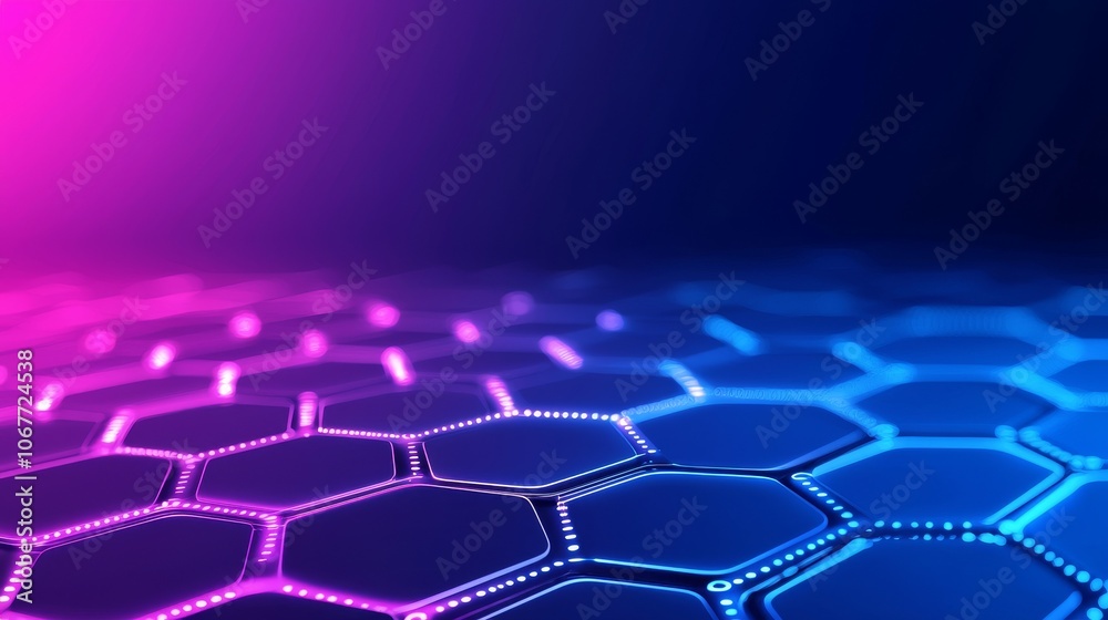 Poster abstract background with lines and dots of technology. visualization of big data. stock and machine 