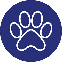 Blue Eyes Style Icon Ideal for Pet CBD Oil Branding and Design