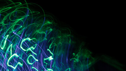 Hintergrund dunkel overlay Video Effekt glow