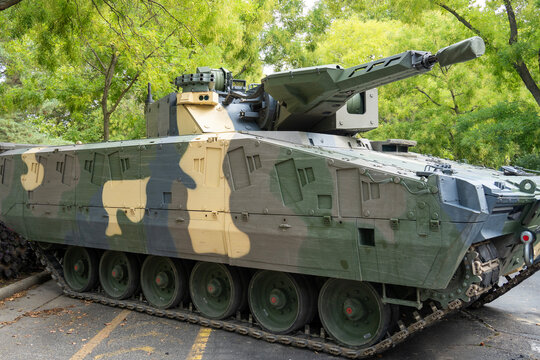 Hungarian Lynx infantry fighting vehicle (IFV) with 30mm machine gun
