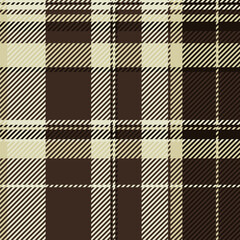 Nobility seamless pattern texture, back plaid check vector. Packing tartan background textile fabric in light and dark colors.