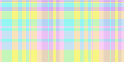 Commercial tartan check plaid, plain background texture fabric. Dog tooth textile vector seamless pattern in light and yellow colors.