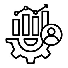 Self Development Outline Icon