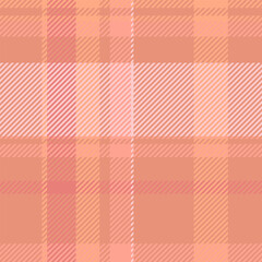 Track vector background texture, random pattern tartan plaid. New year fabric textile check seamless in dark salmon and red colors.