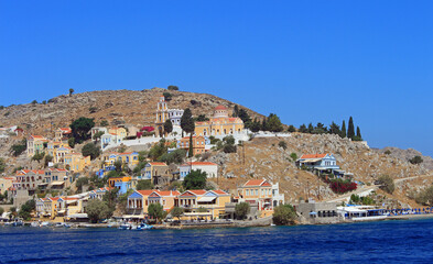 Fototapeta premium Grèce, Dodécanèse, île de Symi 