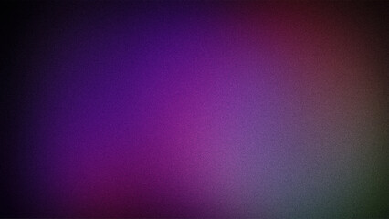 Dark abstract gradient background with vibrant purple, green, and black tones and a grainy texture, perfect for modern wallpapers and creative designs