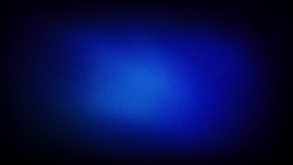 Deep abstract gradient background featuring rich blue tones with a grainy texture, ideal for captivating wallpapers, banners, and digital designs