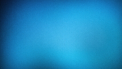 Vibrant blue gradient background with a grainy texture, blending smoothly from dark to light blue tones. Ideal for digital backgrounds and wallpapers