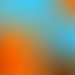 Abstract Colorful Background with Blue and Orange